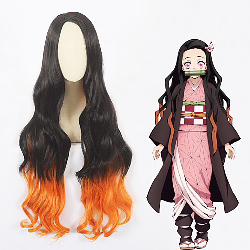 Demon Slayer: Kimetsu no Yaiba Kamado Nezuko Cosplay Wigs Women's 40 inch Heat Resistant Fiber Black Black Anime
Demon Slayer: Kimetsu no Yaiba Kamado Nezuko Cosplay Wigs Women's 40 inch Heat Resistant Fiber Black Black Anime