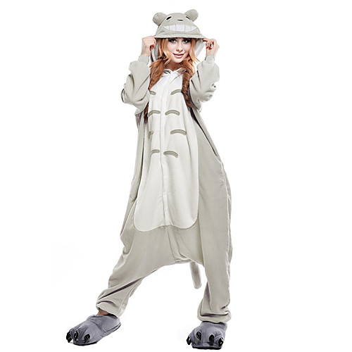 Adults' Kigurumi Pajamas Cat Totoro Animal Onesie Pajamas Coral fleece Gray Cosplay For Men and Women Animal Sleepwear Cartoon Festival / Holiday Costumes / Leotard / Onesie / Leotard / Onesie
Adults' Kigurumi Pajamas Cat Totoro Animal Onesie Pajamas Coral fleece Gray Cosplay For Men and Women Animal Sleepwear Cartoon Festival / Holiday Costumes / Leotard / Onesie / Leotard / Onesie