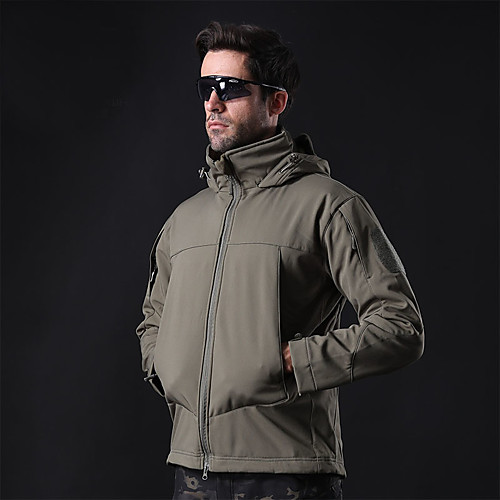 Men's Hiking Fleece Jacket Outdoor Thermal Warm Waterproof Windproof Wearproof Spring Fall Winter Solid Colored Coat Top Terylene Camping / Hiking Hunting Fishing Army Green
Men's Hiking Fleece Jacket Outdoor Thermal Warm Waterproof Windproof Wearproof Spring Fall Winter Solid Colored Coat Top Terylene Camping / Hiking Hunting Fishing Army Green