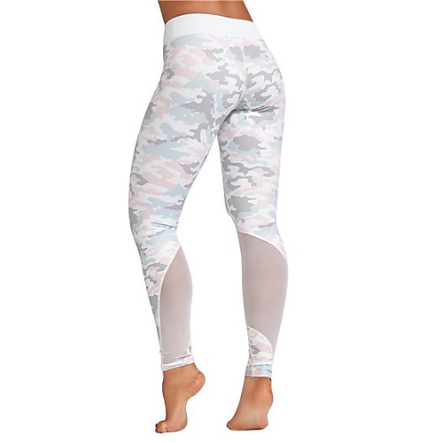 Women's High Waist Yoga Pants Patchwork Leggings Butt Lift Camo / Camouflage Pink Mesh Elastane Running Fitness Sports Activewear High Elasticity Skinny
Women's High Waist Yoga Pants Patchwork Leggings Butt Lift Camo / Camouflage Pink Mesh Elastane Running Fitness Sports Activewear High Elasticity Skinny