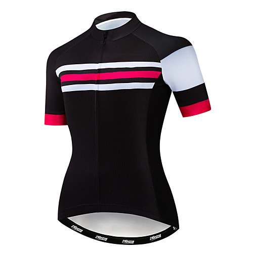 21Grams Women's Short Sleeve Cycling Jersey Elastane Polyester Black / Red Novelty Bike Jersey Top Mountain Bike MTB Road Bike Cycling Breathable Quick Dry Sports Clothing Apparel / Micro-elastic
21Grams Women's Short Sleeve Cycling Jersey Elastane Polyester Black / Red Novelty Bike Jersey Top Mountain Bike MTB Road Bike Cycling Breathable Quick Dry Sports Clothing Apparel / Micro-elastic