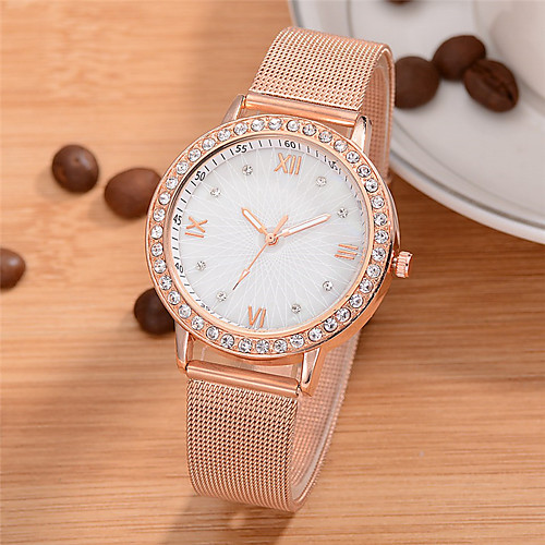 Women's Quartz Watches Synthetic Diamond Fashion Colorful Silver Gold Rose Gold Stainless Steel Chinese Quartz Rose Gold Gold Silver Diamond Casual Watch Cool 30 m 1 pc Analog Two Years Battery Life
Women's Quartz Watches Synthetic Diamond Fashion Colorful Silver Gold Rose Gold Stainless Steel Chinese Quartz Rose Gold Gold Silver Diamond Casual Watch Cool 30 m 1 pc Analog Two Years Battery Life