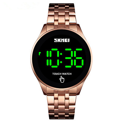 SKMEI Men's Digital Watch Digital Sporty Stainless Steel Black / Silver / Gold Water Resistant / Waterproof Calendar / date / day New Design Digital Outdoor - Black Rose Gold Gold Two Years Battery
SKMEI Men's Digital Watch Digital Sporty Stainless Steel Black / Silver / Gold Water Resistant / Waterproof Calendar / date / day New Design Digital Outdoor - Black Rose Gold Gold Two Years Battery