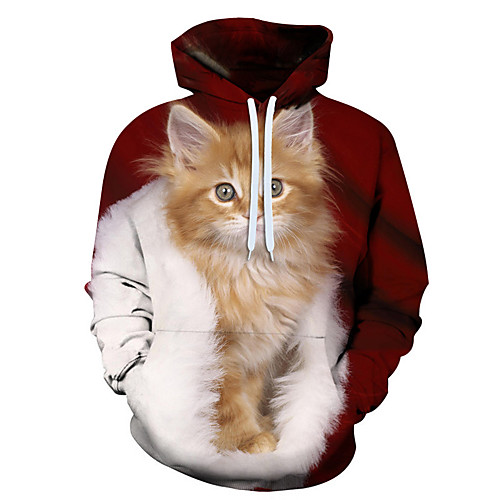 Men's Pullover Hoodie Sweatshirt Graphic 3D Animal Front Pocket Hooded Daily 3D Print 3D Print Casual Hoodies Sweatshirts Long Sleeve Red
Men's Pullover Hoodie Sweatshirt Graphic 3D Animal Front Pocket Hooded Daily 3D Print 3D Print Casual Hoodies Sweatshirts Long Sleeve Red