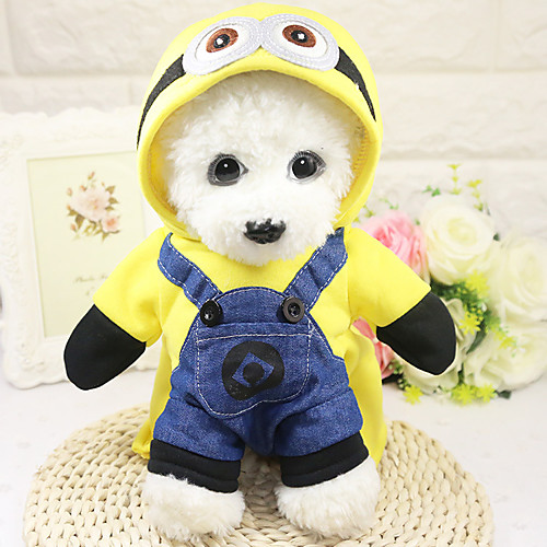 Dog Cat Hoodie Jumpsuit Winter Dog Clothes Yellow Costume Husky Labrador Alaskan Malamute Cotton Ordinary Casual / Daily Leisure XS S M L XL XXL
Dog Cat Hoodie Jumpsuit Winter Dog Clothes Yellow Costume Husky Labrador Alaskan Malamute Cotton Ordinary Casual / Daily Leisure XS S M L XL XXL