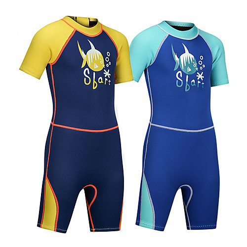 YOBEL Boys' Girls' Rash Guard Dive Skin Suit Diving Suit Quick Dry Short Sleeve Front Zip - Swimming Water Sports Patchwork Letter & Number Summer / High Elasticity / Kid's
YOBEL Boys' Girls' Rash Guard Dive Skin Suit Diving Suit Quick Dry Short Sleeve Front Zip - Swimming Water Sports Patchwork Letter & Number Summer / High Elasticity / Kid's