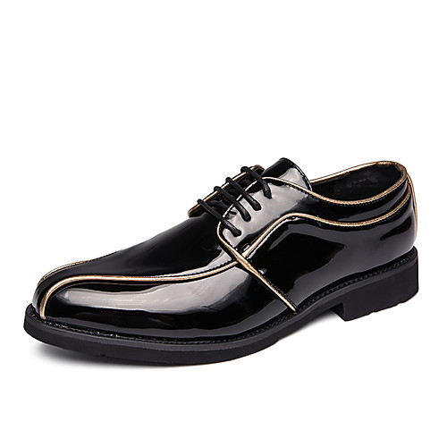 Men's Summer / Fall Business / Classic Daily Office & Career Oxfords Faux Leather Non-slipping Wear Proof Black / Gold
Men's Summer / Fall Business / Classic Daily Office & Career Oxfords Faux Leather Non-slipping Wear Proof Black / Gold