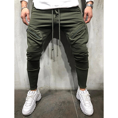 Men's Sporty Sweatpants Pants - Solid Colored Black Army Green Gray US32 / UK32 / EU40 / US34 / UK34 / EU42
Men's Sporty Sweatpants Pants - Solid Colored Black Army Green Gray US32 / UK32 / EU40 / US34 / UK34 / EU42