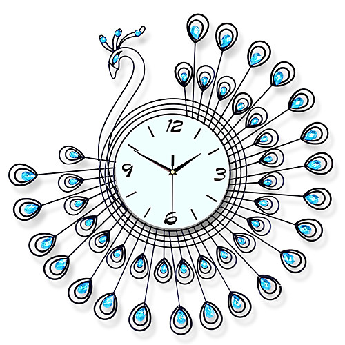 Large Peacock Wall Clock Modern Design Home Decor Wall Watch Living Room Bedroom Mute Clock Wall Metal Digital Wall Clocks
Large Peacock Wall Clock Modern Design Home Decor Wall Watch Living Room Bedroom Mute Clock Wall Metal Digital Wall Clocks