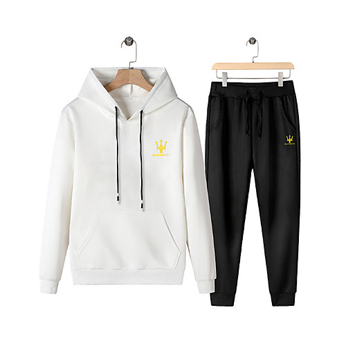 Men's Activewear Set Solid Colored Hooded Daily Sports Weekend Basic Casual Hoodies Sweatshirts Slim White Black Red
Men's Activewear Set Solid Colored Hooded Daily Sports Weekend Basic Casual Hoodies Sweatshirts Slim White Black Red