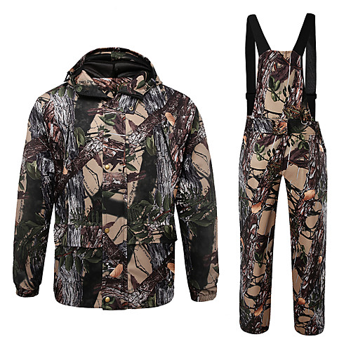 Men's Hunting Jacket with Pants Hunting Suit Outdoor Windproof Breathable Warm Comfortable Autumn / Fall Winter Camo Jacket Bib Pants Clothing Suit Cotton 100% Polyester Hunting Fishing Camping
Men's Hunting Jacket with Pants Hunting Suit Outdoor Windproof Breathable Warm Comfortable Autumn / Fall Winter Camo Jacket Bib Pants Clothing Suit Cotton 100% Polyester Hunting Fishing Camping
