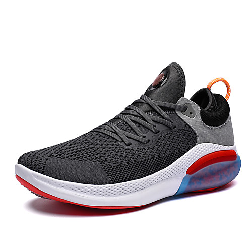 Men's Spring & Summer Sporty Athletic Trainers / Athletic Shoes Running Shoes Mesh / Elastic Fabric Breathable Non-slipping Dark Grey / Black and White / White Color Block
Men's Spring & Summer Sporty Athletic Trainers / Athletic Shoes Running Shoes Mesh / Elastic Fabric Breathable Non-slipping Dark Grey / Black and White / White Color Block