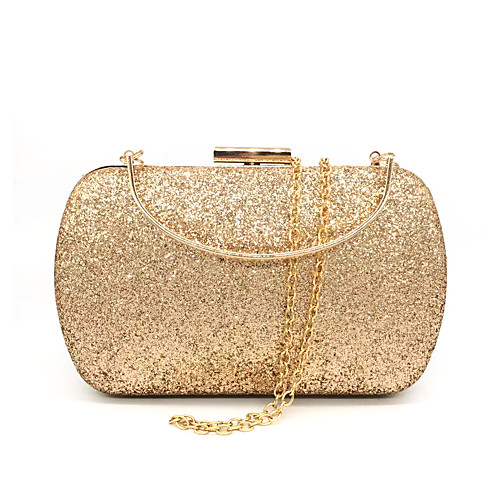 Women's Sequin / Glitter Synthetic Evening Bag Solid Color Black / Gold / Silver
Women's Sequin / Glitter Synthetic Evening Bag Solid Color Black / Gold / Silver