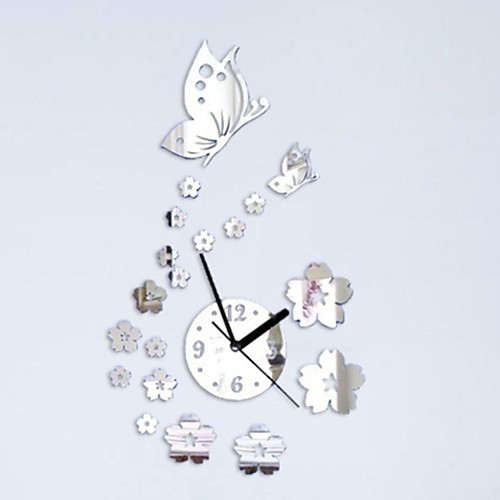 Modern Contemporary Acrylic Irregular Indoor Battery Decoration Wall Clock Mirror Polished No
Modern Contemporary Acrylic Irregular Indoor Battery Decoration Wall Clock Mirror Polished No