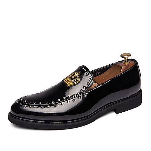 Men's Summer / Fall Business / Classic Daily Office & Career Loafers & Slip-Ons Faux Leather Non-slipping Wear Proof Black / Blue
Men's Summer / Fall Business / Classic Daily Office & Career Loafers & Slip-Ons Faux Leather Non-slipping Wear Proof Black / Blue