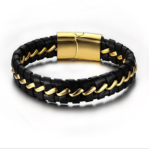 Men's Chain Bracelet Geometrical Flower Fashion Gold Plated Bracelet Jewelry Gold For Daily Work
Men's Chain Bracelet Geometrical Flower Fashion Gold Plated Bracelet Jewelry Gold For Daily Work