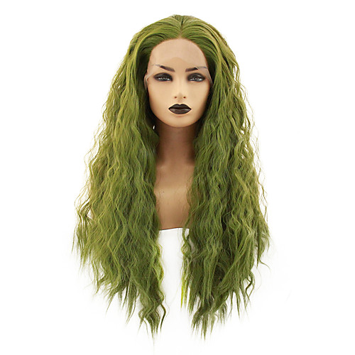 Synthetic Lace Front Wig Straight Gaga Middle Part Lace Front Wig Long Green Synthetic Hair 22-26 inch Women's Heat Resistant Women Middle Part Green / Glueless
Synthetic Lace Front Wig Straight Gaga Middle Part Lace Front Wig Long Green Synthetic Hair 22-26 inch Women's Heat Resistant Women Middle Part Green / Glueless