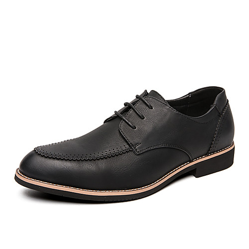 Men's Summer / Fall Business / Classic Daily Office & Career Oxfords Faux Leather Non-slipping Wear Proof Black / Yellow
Men's Summer / Fall Business / Classic Daily Office & Career Oxfords Faux Leather Non-slipping Wear Proof Black / Yellow