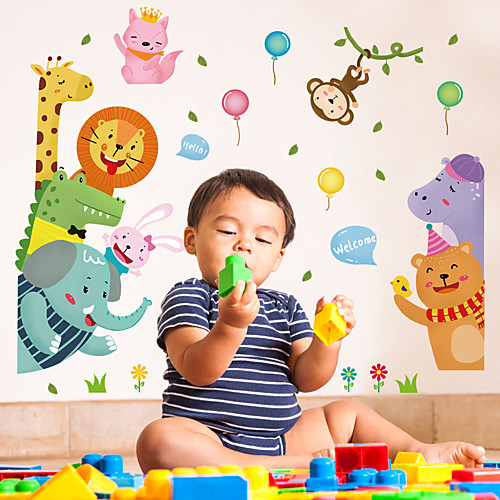 SK9323 Giraffe Monkey Animal Door Sticker Welcome to Doors and Windows Home Decoration Wall Sticker Removable 6090CM
SK9323 Giraffe Monkey Animal Door Sticker Welcome to Doors and Windows Home Decoration Wall Sticker Removable 6090CM