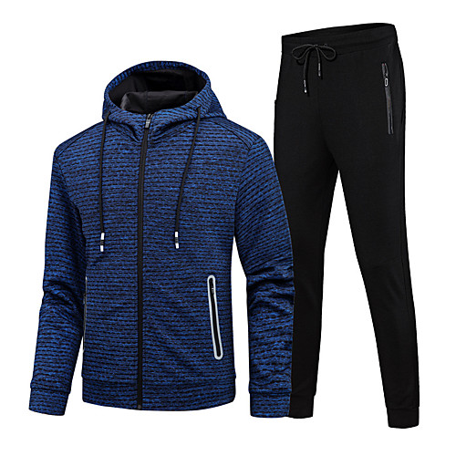 Men's 2 Piece Full Zip Tracksuit Sweatsuit Jogging Suit Street Casual Long Sleeve Winter Front Zipper Thermal Warm Breathable Soft Fitness Running Jogging Sportswear Solid Colored Outfit Set Clothing
Men's 2 Piece Full Zip Tracksuit Sweatsuit Jogging Suit Street Casual Long Sleeve Winter Front Zipper Thermal Warm Breathable Soft Fitness Running Jogging Sportswear Solid Colored Outfit Set Clothing