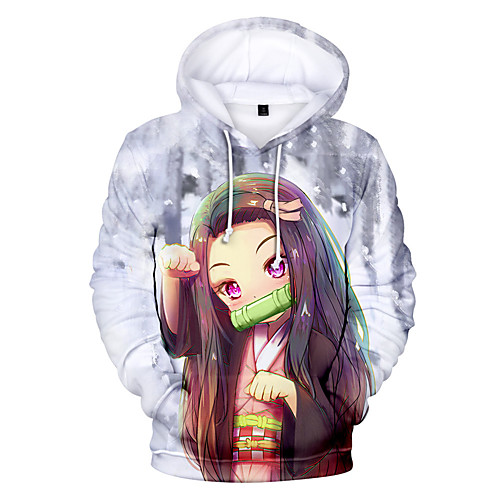 Inspired by Demon Slayer: Kimetsu no Yaiba Cosplay Cosplay Costume Hoodie Cotton Fibre Print Printing Hoodie For Men's / Women's
Inspired by Demon Slayer: Kimetsu no Yaiba Cosplay Cosplay Costume Hoodie Cotton Fibre Print Printing Hoodie For Men's / Women's