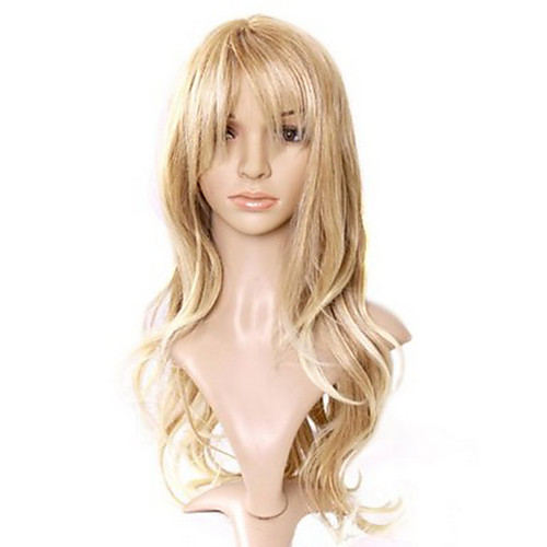 Synthetic Wig Curly Body Wave Asymmetrical Wig Blonde Long Blonde Synthetic Hair 25 inch Women's Best Quality Blonde
Synthetic Wig Curly Body Wave Asymmetrical Wig Blonde Long Blonde Synthetic Hair 25 inch Women's Best Quality Blonde