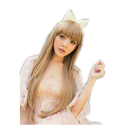 Synthetic Wig Curly Asymmetrical Wig Long Light Brown Synthetic Hair 27 inch Women's Best Quality Light Brown
Synthetic Wig Curly Asymmetrical Wig Long Light Brown Synthetic Hair 27 inch Women's Best Quality Light Brown