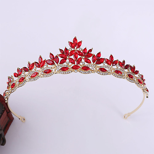 Alloy Tiaras / Hair Accessory with Rhinestone / Glitter 1 Piece Wedding Headpiece
Alloy Tiaras / Hair Accessory with Rhinestone / Glitter 1 Piece Wedding Headpiece