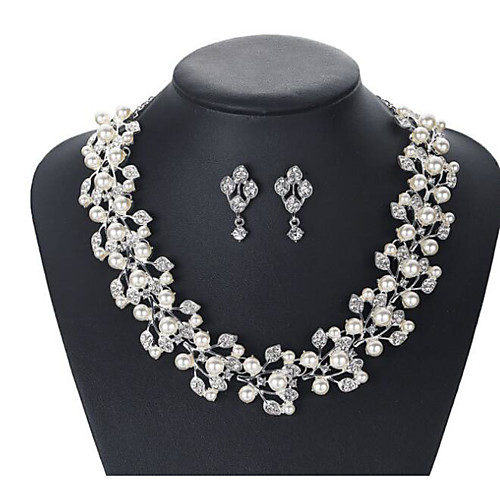Women's Crystal Bridal Jewelry Sets Transparent Flower Elegant Vintage Earrings Jewelry White For Party Wedding 1 set
Women's Crystal Bridal Jewelry Sets Transparent Flower Elegant Vintage Earrings Jewelry White For Party Wedding 1 set