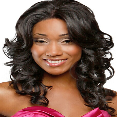 Synthetic Wig Curly Asymmetrical Wig Long Natural Black Synthetic Hair 27 inch Women's Best Quality Black
Synthetic Wig Curly Asymmetrical Wig Long Natural Black Synthetic Hair 27 inch Women's Best Quality Black