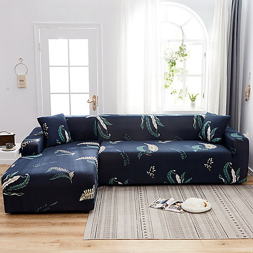 Seaweed Print Dustproof All-powerful Slipcovers Stretch L Shape Sofa Cover Super Soft Fabric Couch Cover with One Free Pillow Case
Seaweed Print Dustproof All-powerful Slipcovers Stretch L Shape Sofa Cover Super Soft Fabric Couch Cover with One Free Pillow Case