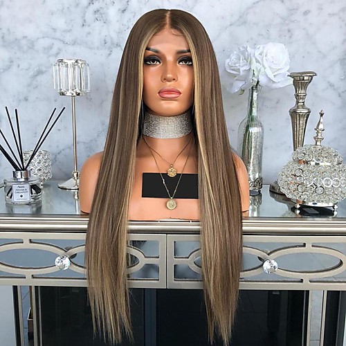 Synthetic Wig Straight kinky Straight Asymmetrical Wig Blonde Long Blonde Synthetic Hair 27 inch Women's Best Quality Middle Part Blonde
Synthetic Wig Straight kinky Straight Asymmetrical Wig Blonde Long Blonde Synthetic Hair 27 inch Women's Best Quality Middle Part Blonde