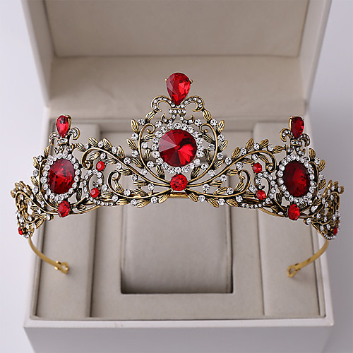 Alloy Tiaras / Hair Accessory with Rhinestone / Glitter 1 Piece Wedding Headpiece
Alloy Tiaras / Hair Accessory with Rhinestone / Glitter 1 Piece Wedding Headpiece