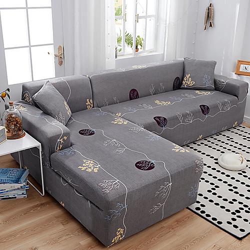 Floral Print Dustproof All-powerful Slipcovers Stretch L Shape Sofa Cover Super Soft Fabric Couch Cover with One Free Pillow Case
Floral Print Dustproof All-powerful Slipcovers Stretch L Shape Sofa Cover Super Soft Fabric Couch Cover with One Free Pillow Case