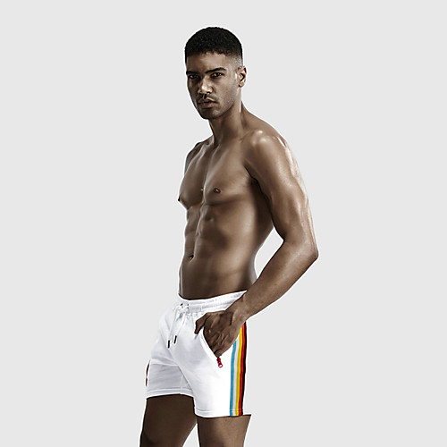 SEOBEAN Men's Running Shorts Sports & Outdoor Shorts Bottoms Side-Stripe Fitness Gym Workout Running Jogging Quick Dry Breathable Soft Sport Stripes White Black Red Blue / Stretchy / Athletic
SEOBEAN Men's Running Shorts Sports & Outdoor Shorts Bottoms Side-Stripe Fitness Gym Workout Running Jogging Quick Dry Breathable Soft Sport Stripes White Black Red Blue / Stretchy / Athletic