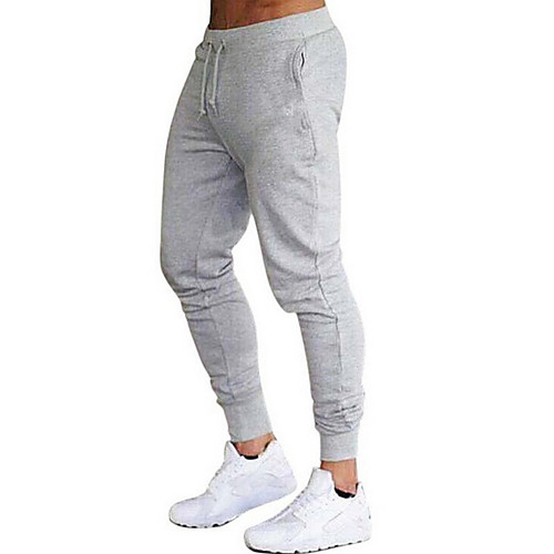

Men's Basic Sweatpants Pants Solid Colored White Black Wine US32 / UK32 / EU40 US34 / UK34 / EU42 US36 / UK36 / EU44