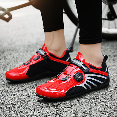 Adults' Bike Shoes Road Bike Shoes Breathable Anti-Slip Mountain Bike MTB Road Cycling Cycling / Bike Black Red Blue Men's Women's Cycling Shoes
Adults' Bike Shoes Road Bike Shoes Breathable Anti-Slip Mountain Bike MTB Road Cycling Cycling / Bike Black Red Blue Men's Women's Cycling Shoes