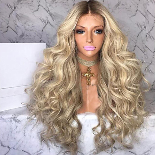 Synthetic Wig Curly Asymmetrical Wig Blonde Long Blonde Synthetic Hair 27 inch Women's Best Quality Blonde
Synthetic Wig Curly Asymmetrical Wig Blonde Long Blonde Synthetic Hair 27 inch Women's Best Quality Blonde