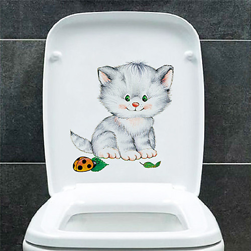 Funny Cat Toilet Stickers - Animal Wall Stickers Animals / Shapes Bathroom / Kids Room 1514.5cm
Funny Cat Toilet Stickers - Animal Wall Stickers Animals / Shapes Bathroom / Kids Room 1514.5cm