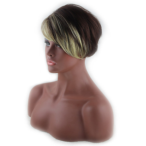 Synthetic Wig kinky Straight Asymmetrical Wig Blonde Ombre Short Ombre Blonde Synthetic Hair 4 inch Women's Blonde Ombre
Synthetic Wig kinky Straight Asymmetrical Wig Blonde Ombre Short Ombre Blonde Synthetic Hair 4 inch Women's Blonde Ombre