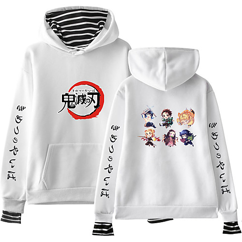 Inspired by Demon Slayer: Kimetsu no Yaiba Cosplay Cosplay Costume Hoodie Cotton Fibre Print Printing Hoodie For Men's / Women's
Inspired by Demon Slayer: Kimetsu no Yaiba Cosplay Cosplay Costume Hoodie Cotton Fibre Print Printing Hoodie For Men's / Women's