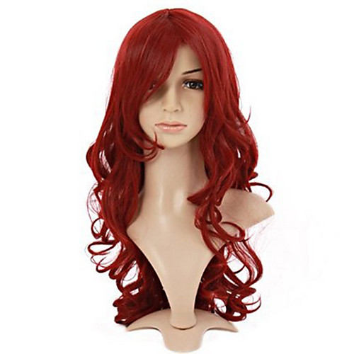 Synthetic Wig Curly Asymmetrical Wig Burgundy Long Burgundy Synthetic Hair 27 inch Women's Best Quality Burgundy
Synthetic Wig Curly Asymmetrical Wig Burgundy Long Burgundy Synthetic Hair 27 inch Women's Best Quality Burgundy