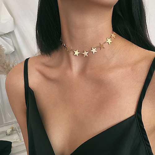 Women's Choker Necklace Necklace Copper Gold Silver 3510 cm Necklace Jewelry For Gift Daily Street Holiday
Women's Choker Necklace Necklace Copper Gold Silver 3510 cm Necklace Jewelry For Gift Daily Street Holiday