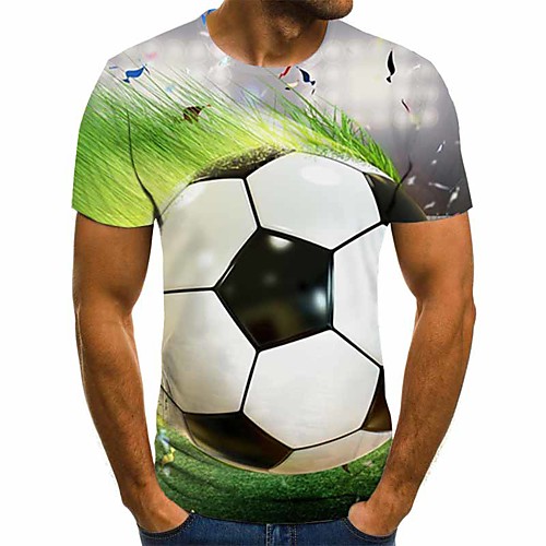 Men's Plus Size Geometric 3D Pleated Print T-shirt Street chic Exaggerated Daily Going out Round Neck Green / Short Sleeve
Men's Plus Size Geometric 3D Pleated Print T-shirt Street chic Exaggerated Daily Going out Round Neck Green / Short Sleeve