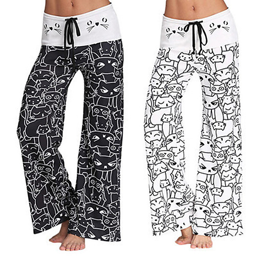 Women's Yoga Pants Drawstring Pants / Trousers Breathable Quick Dry White Black Cotton Gym Workout Dance Fitness Sports Activewear Loose
Women's Yoga Pants Drawstring Pants / Trousers Breathable Quick Dry White Black Cotton Gym Workout Dance Fitness Sports Activewear Loose