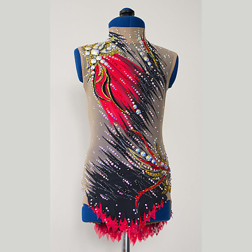 21Grams Rhythmic Gymnastics Leotards Artistic Gymnastics Leotards Women's Girls' Kids Leotard Spandex High Elasticity Breathable Handmade Sleeveless Training Dance Rhythmic Gymnastics Artistic
21Grams Rhythmic Gymnastics Leotards Artistic Gymnastics Leotards Women's Girls' Kids Leotard Spandex High Elasticity Breathable Handmade Sleeveless Training Dance Rhythmic Gymnastics Artistic