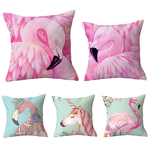Set of 5 Throw Pillow Simple Classic 4545 cm Flamingo Car Waist Pillow Sofa pillow cover
Set of 5 Throw Pillow Simple Classic 4545 cm Flamingo Car Waist Pillow Sofa pillow cover
