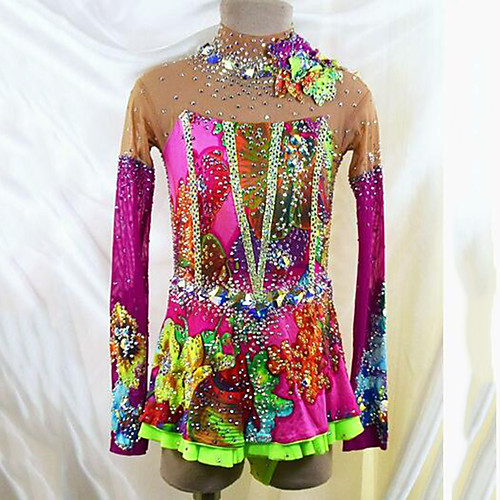 21Grams Rhythmic Gymnastics Leotards Artistic Gymnastics Leotards Women's Girls' Kids Leotard Spandex High Elasticity Breathable Handmade Long Sleeve Training Dance Rhythmic Gymnastics Artistic
21Grams Rhythmic Gymnastics Leotards Artistic Gymnastics Leotards Women's Girls' Kids Leotard Spandex High Elasticity Breathable Handmade Long Sleeve Training Dance Rhythmic Gymnastics Artistic