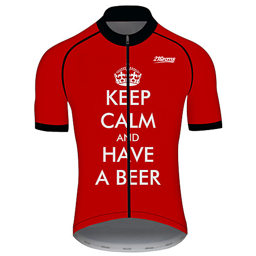 21Grams Men's Short Sleeve Cycling Jersey Spandex Black / Red Solid Color Crown Bike Jersey Top Mountain Bike MTB Road Bike Cycling UV Resistant Breathable Quick Dry Sports Clothing Apparel
21Grams Men's Short Sleeve Cycling Jersey Spandex Black / Red Solid Color Crown Bike Jersey Top Mountain Bike MTB Road Bike Cycling UV Resistant Breathable Quick Dry Sports Clothing Apparel