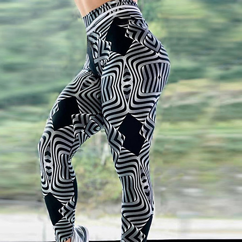 Women's High Waist Yoga Pants Leggings Tummy Control Butt Lift Moisture Wicking BlackWhite Fitness Gym Workout Running Sports Activewear High Elasticity Skinny / Breathable
Women's High Waist Yoga Pants Leggings Tummy Control Butt Lift Moisture Wicking BlackWhite Fitness Gym Workout Running Sports Activewear High Elasticity Skinny / Breathable